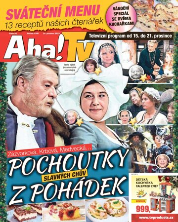 Obálka e-magazínu AHA! Tv - 14.12.2023