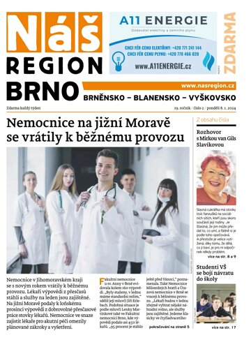 Obálka e-magazínu Náš Region - Brno 2/2024