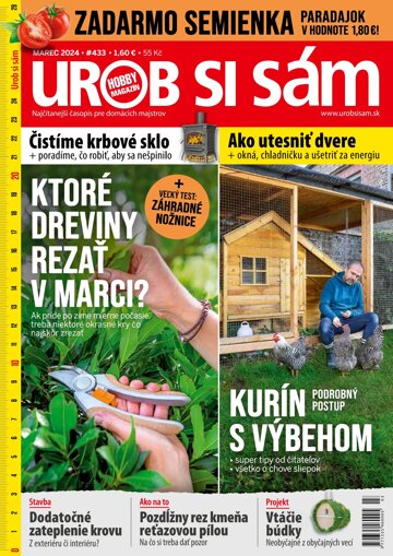 Obálka e-magazínu Urob si sám 3/2024