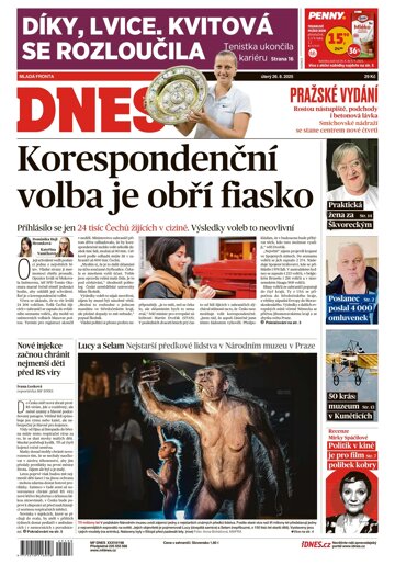 Obálka e-magazínu MF Dnes 26.8.2025