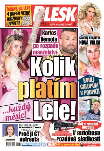 Obálka e-magazínu Blesk 22.7.2026