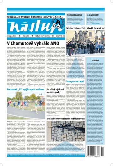 Obálka e-magazínu Nástup 42/2026