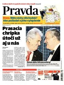 Obálka e-magazínu Pravda 26. 1. 2013