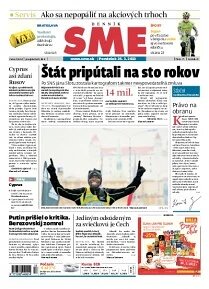Obálka e-magazínu SME 25.3.2013
