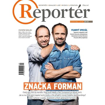 Obálka audioknihy Reportér červenec 2018