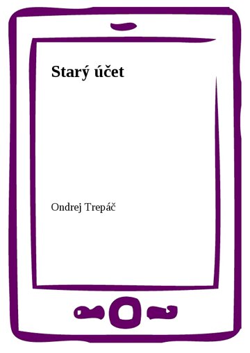 Obálka knihy Starý účet