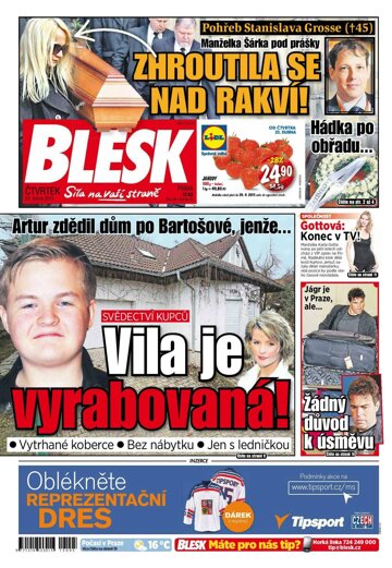 Obálka e-magazínu Blesk 23.4.2015