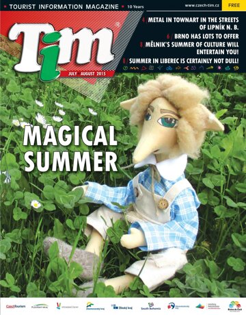 Obálka e-magazínu TIM MAGAZÍN - MAGICAL SUMMER