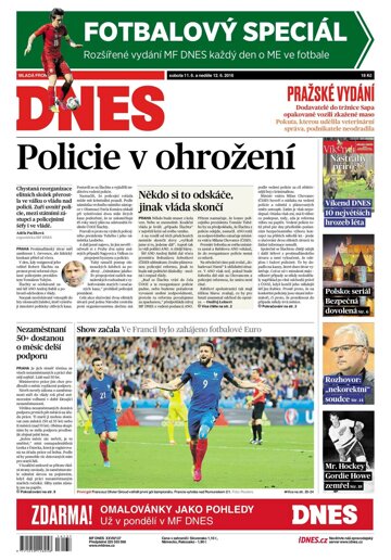 Obálka e-magazínu MF Dnes 11.6.2016
