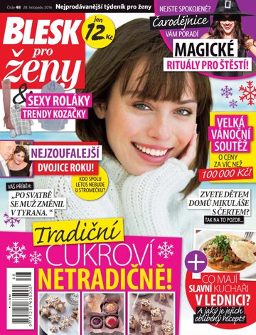 Obálka e-magazínu Blesk pro ženy 28.11.2016