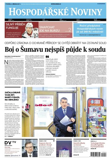Obálka e-magazínu Hospodářské noviny 044 - 2.3.2017