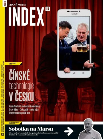 Obálka e-magazínu Index 28.1.2019