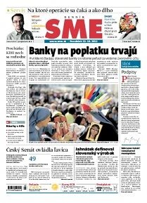 Obálka e-magazínu SME 22.10.2012