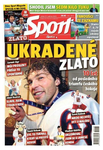 Obálka e-magazínu Sport 22.5.2020