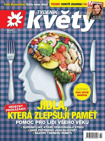 Obálka e-magazínu Týdeník Květy 22/2020