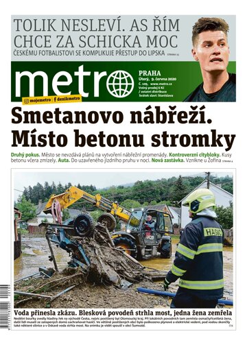 Obálka e-magazínu deník METRO 9.6.2020