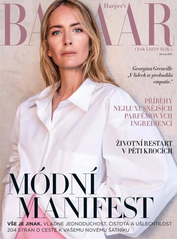 Obálka e-magazínu Harper’s Bazaar 3/2021