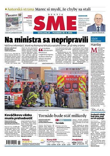 Obálka e-magazínu SME 28-6-2021