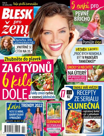 Obálka e-magazínu Blesk pro ženy 22/2022