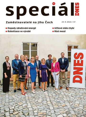 Obálka e-magazínu Magazín DNES SPECIÁL Jižní Čechy - 23.9.2022