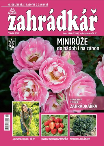 Obálka e-magazínu Zahrádkář 6/2016