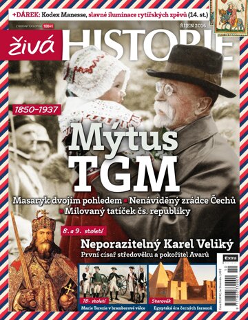 Obálka e-magazínu Živá historie 10/2016
