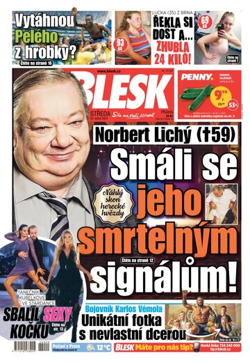 Obálka e-magazínu Blesk 24.1.2024