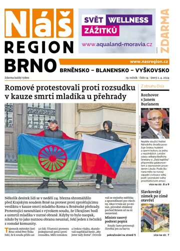 Obálka e-magazínu Náš Region - Brno 14/2024