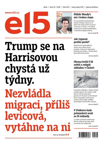 Obálka e-magazínu E15 23.7.2024