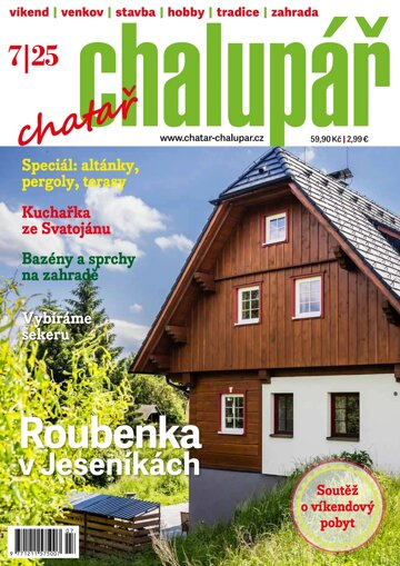 Obálka e-magazínu Chatař Chalupář 7/2025