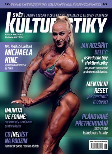 Obálka e-magazínu Svět Kulturistiky 6/2025