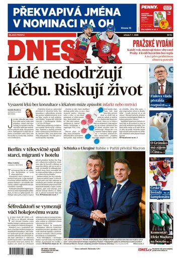 Obálka e-magazínu MF Dnes 7.1.2026