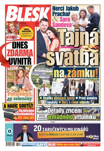 Obálka e-magazínu Blesk 24.7.2026