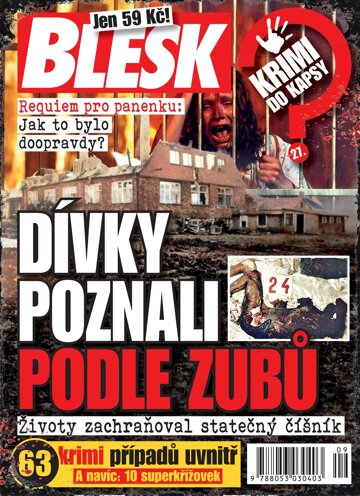 Obálka e-magazínu Blesk krimi do kapsy č.9/2026