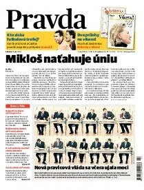 Obálka e-magazínu Pravda 10.7.2010