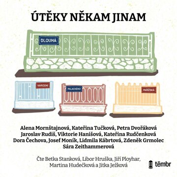 Obálka audioknihy Útěky někam jinam