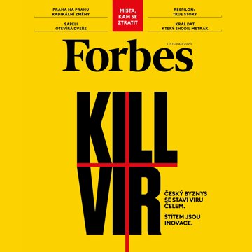 Obálka audioknihy Forbes listopad 2020