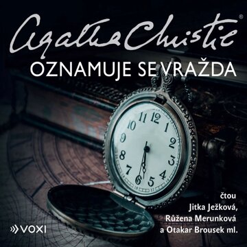 Obálka audioknihy Oznamuje se vražda