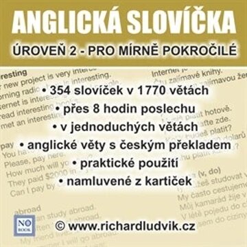 Obálka audioknihy Anglická slovíčka - úroveň 2 pro mírně pokročilé