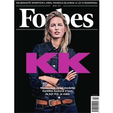 Obálka audioknihy Forbes srpen 2017