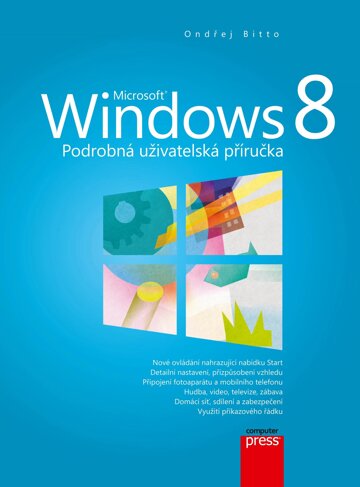 Obálka knihy Microsoft Windows 8