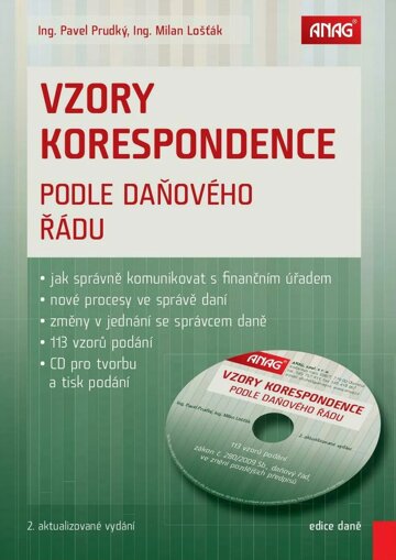 Obálka e-magazínu Vzory korespondence podle daňového řádu 2015