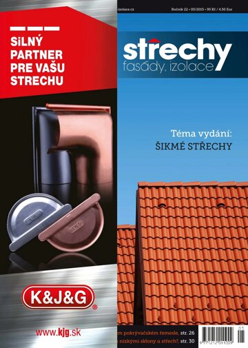Obálka e-magazínu Střechy-Fasády-Izolace 5/2015