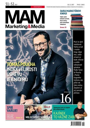 Obálka e-magazínu Marketing & Media 51-52 - 18.12.2017