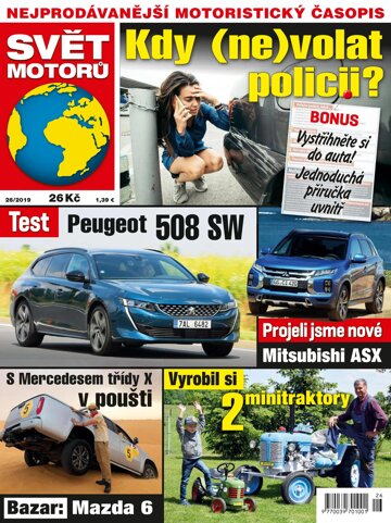 Obálka e-magazínu Svět motorů 26/2019