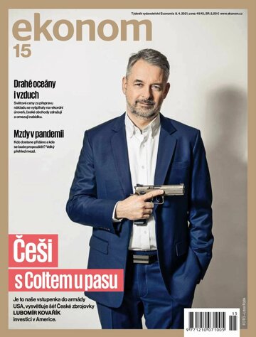 Obálka e-magazínu Ekonom 15 - 8.4.2021