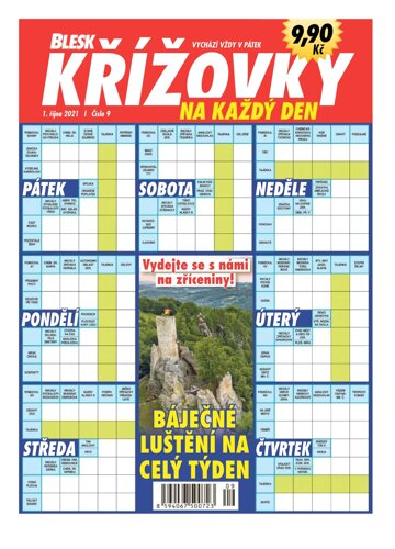 Obálka e-magazínu Blesk křížovky na každý den 9/2021