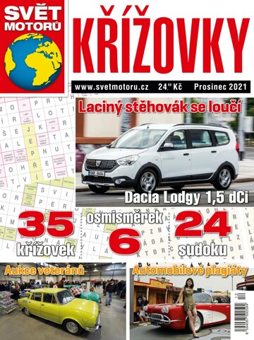 Obálka e-magazínu Svět motorů Křížovky 12/2021