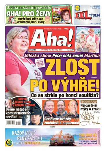 Obálka e-magazínu AHA! 16.5.2022