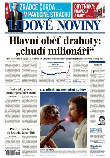 Obálka e-magazínu Lidové noviny 11.6.2022